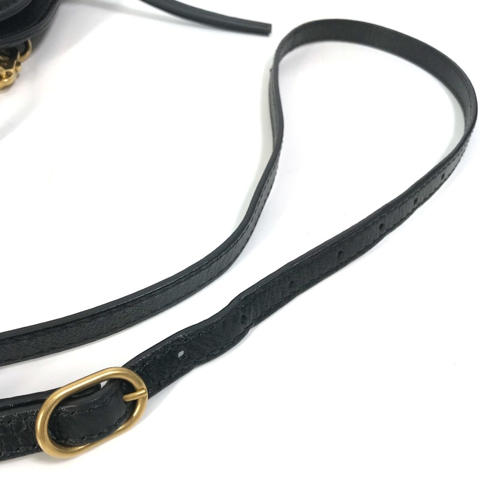 GUCCI Black GG Marmont Shoulder Bag - Picture 16 of 16